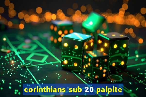 corinthians sub 20 palpite